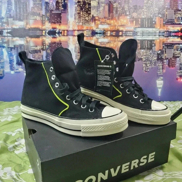 Converse unisex chuck 70 hi black lakeside - Picture 1 of 11